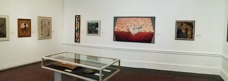 Click the image for a view of: Part of the final exhibition